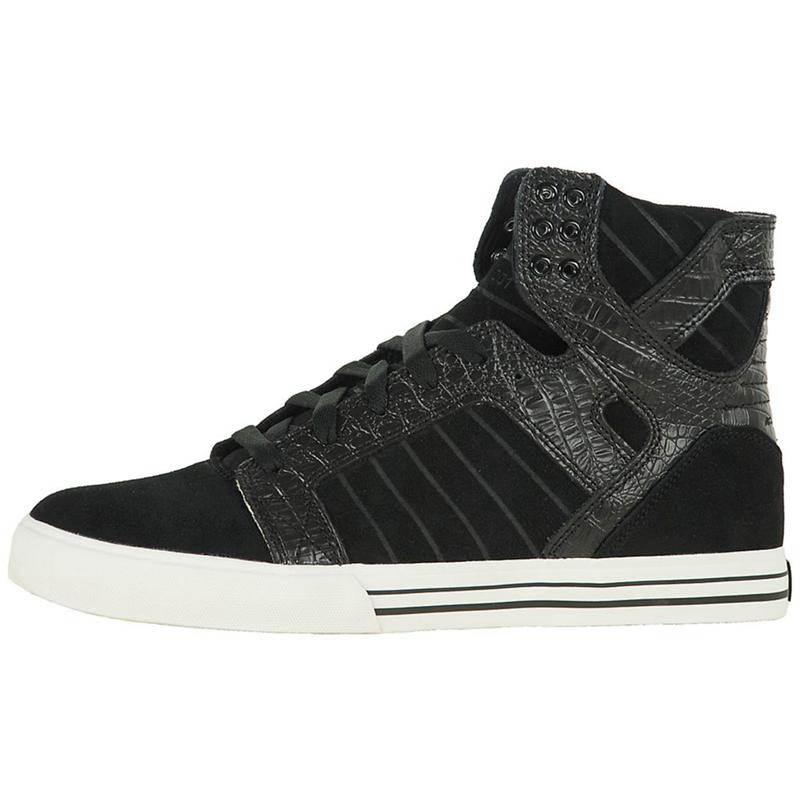 Supra SKYTOP Sneaker High Damen Schwarz Sale GJMAX2435